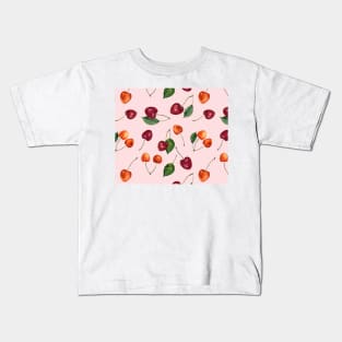 Blush cherries Kids T-Shirt